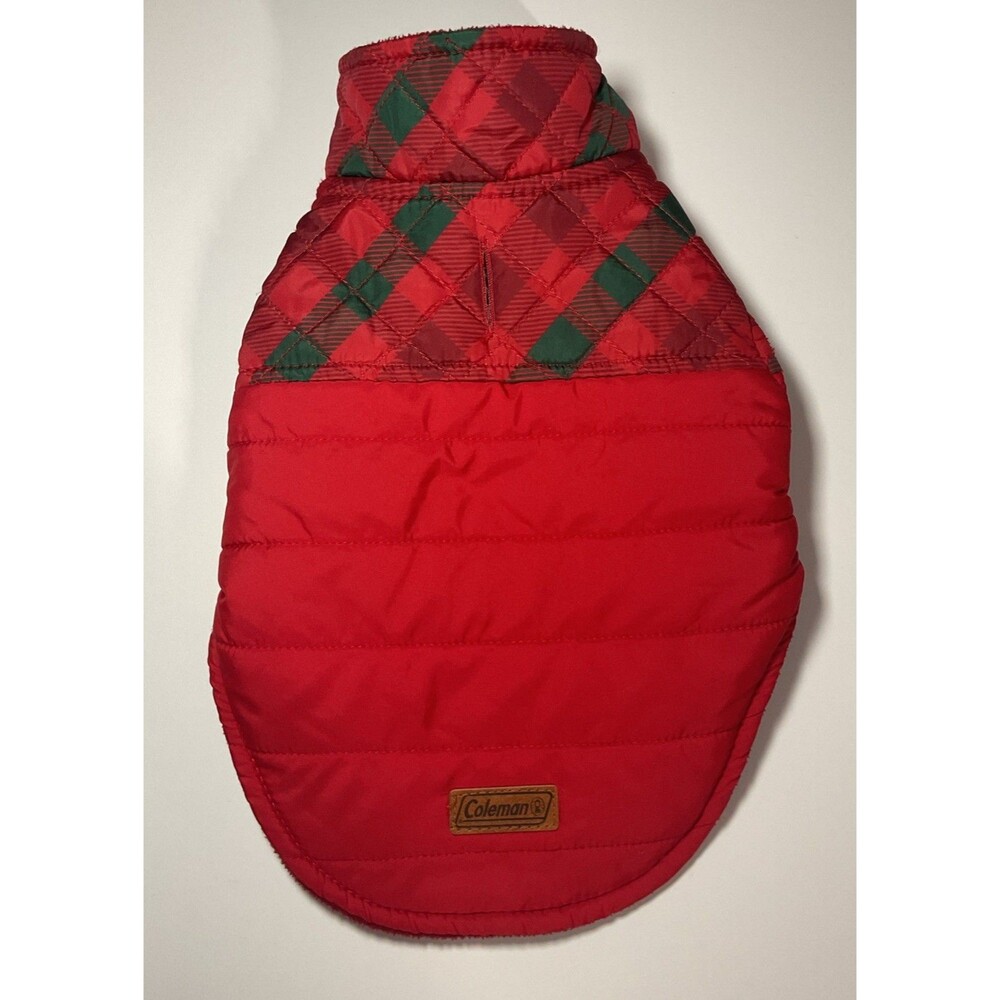 Coleman Pet Puffer Jacket Fleece Lined - Size S